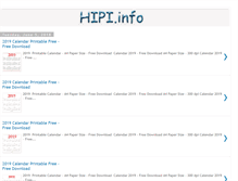 Tablet Screenshot of hipi.info